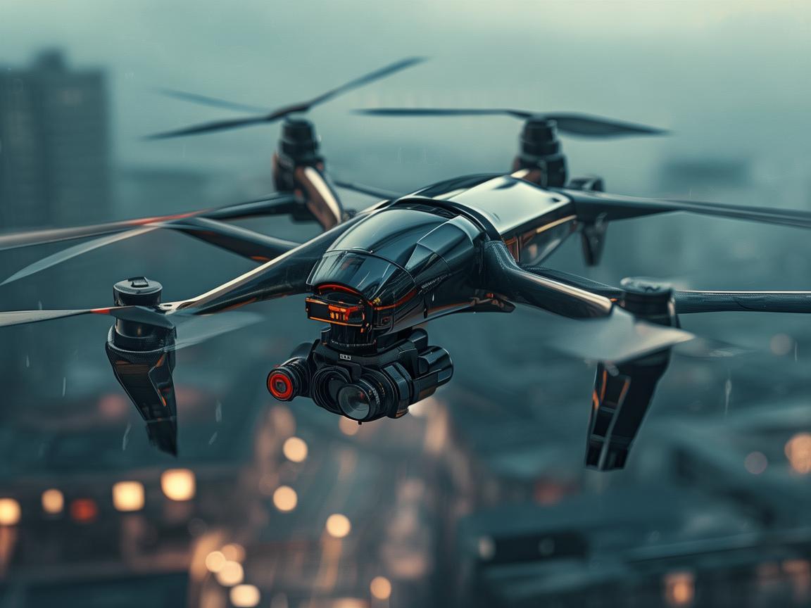 无人机金属材质，洞察罪犯同伙踪迹