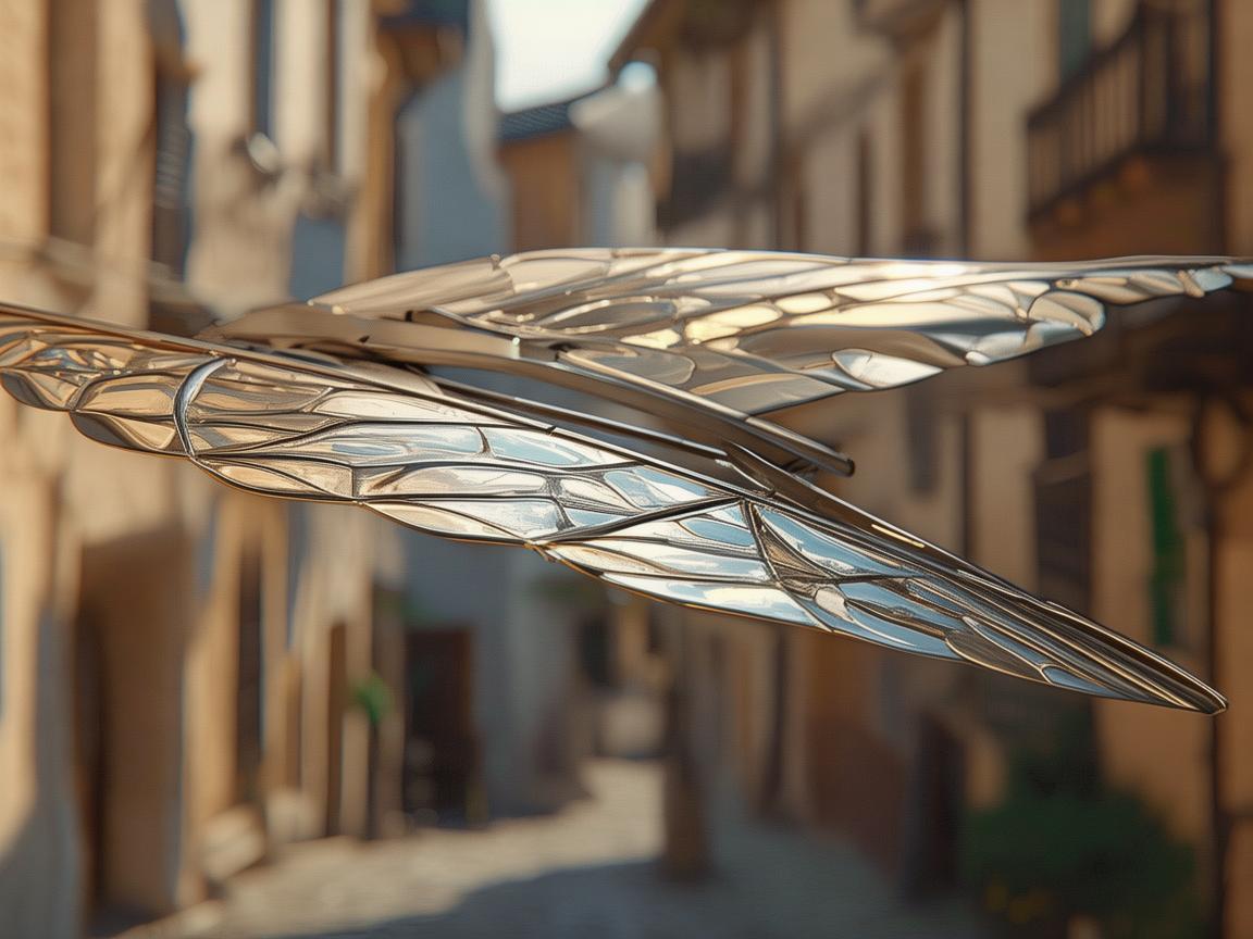 古镇街道上的金属之翼——无人机金属材质探秘