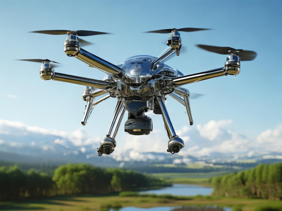 无人机金属材质助力水表监测新变革