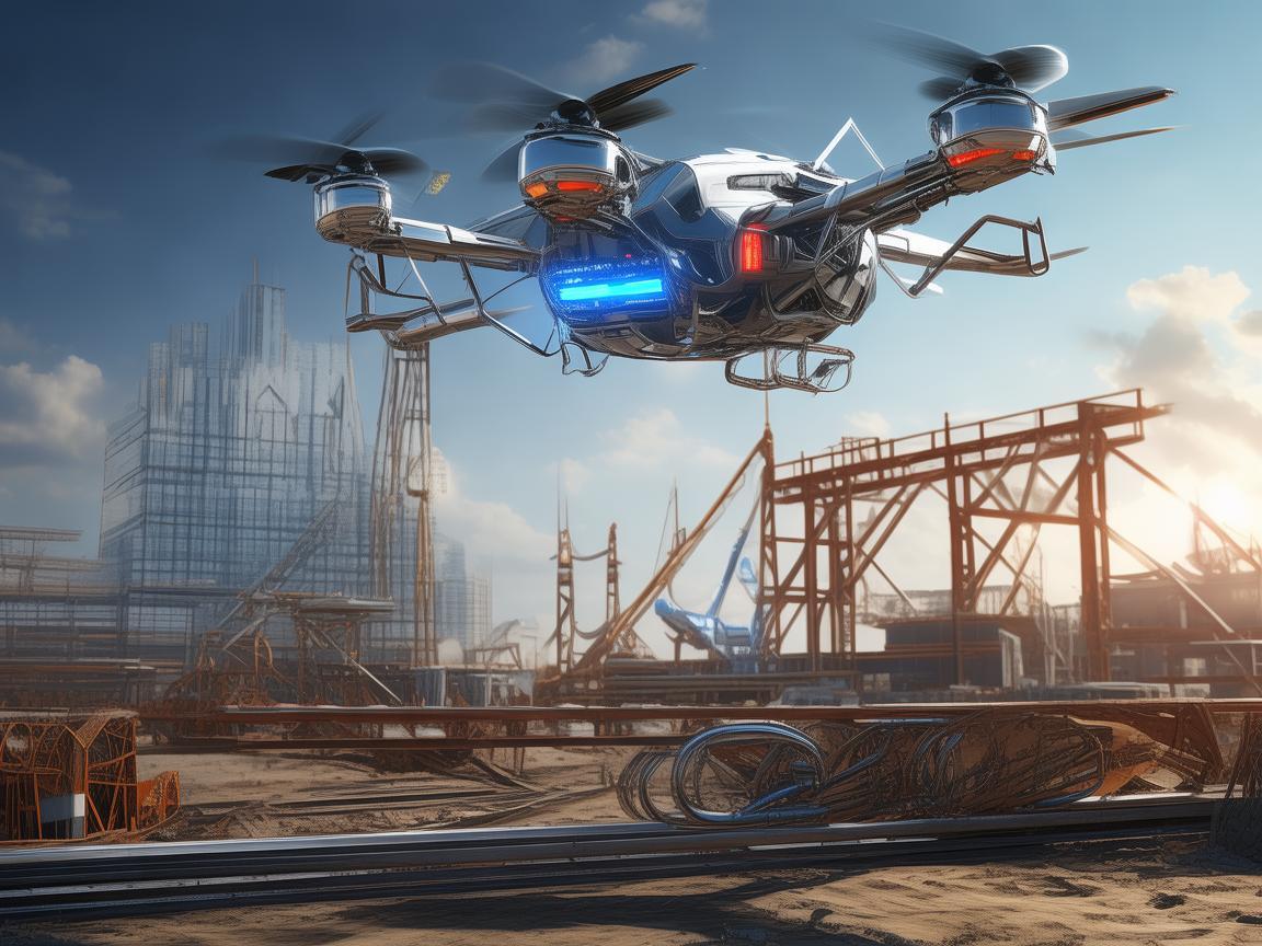 无人机金属材质助力铁路架桥机创新升级