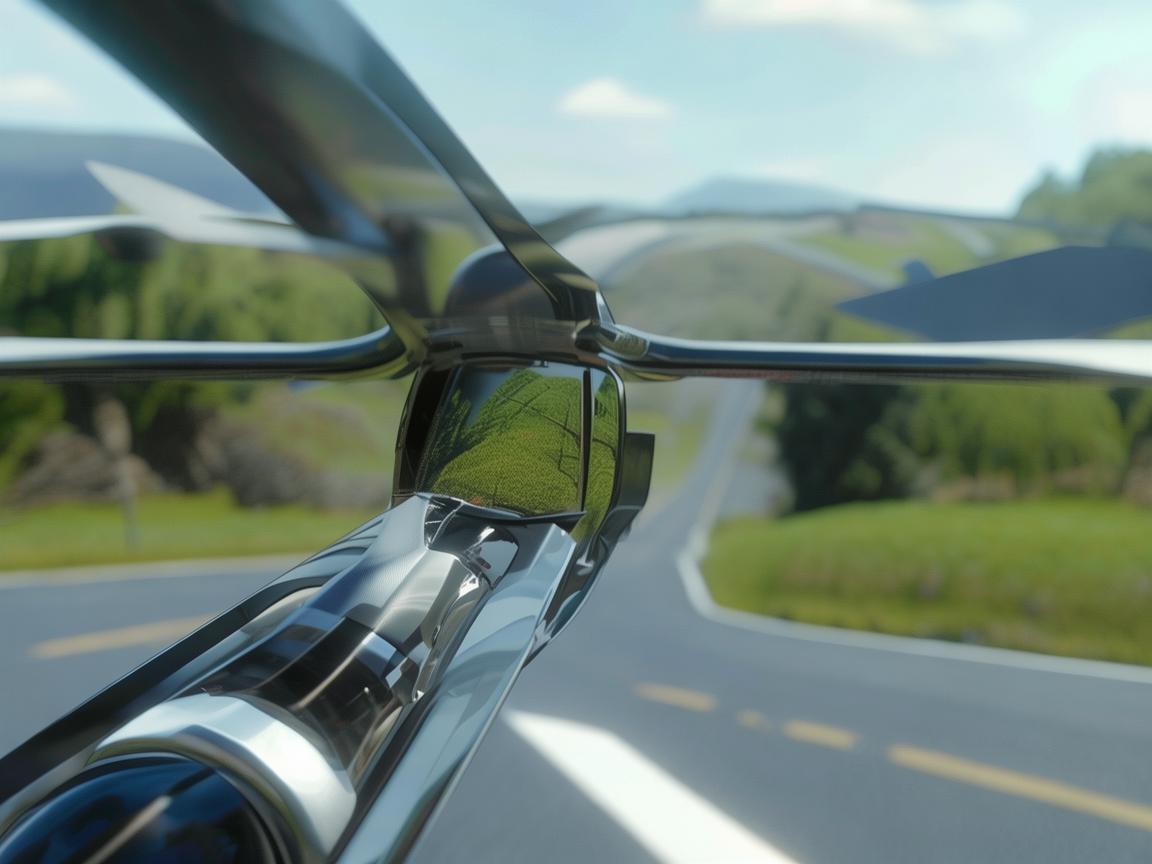 金属材质无人机助力县道巡检