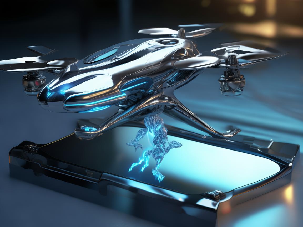 金属材质无人机，鞋柜里的科技精灵